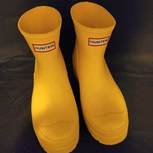 Hunter Yellow Rain Boots